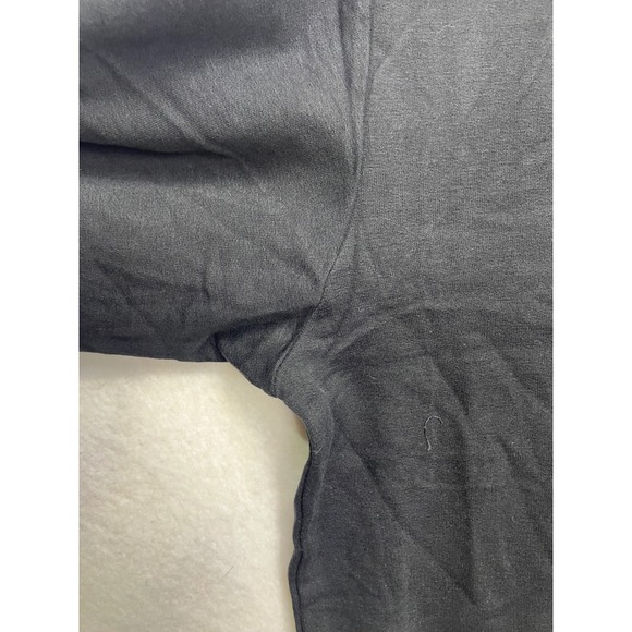 LOU & GREY Black Signature Soft Plush Quarter Zip Sweatshirt Women's Medium new - Picture 6 of 10